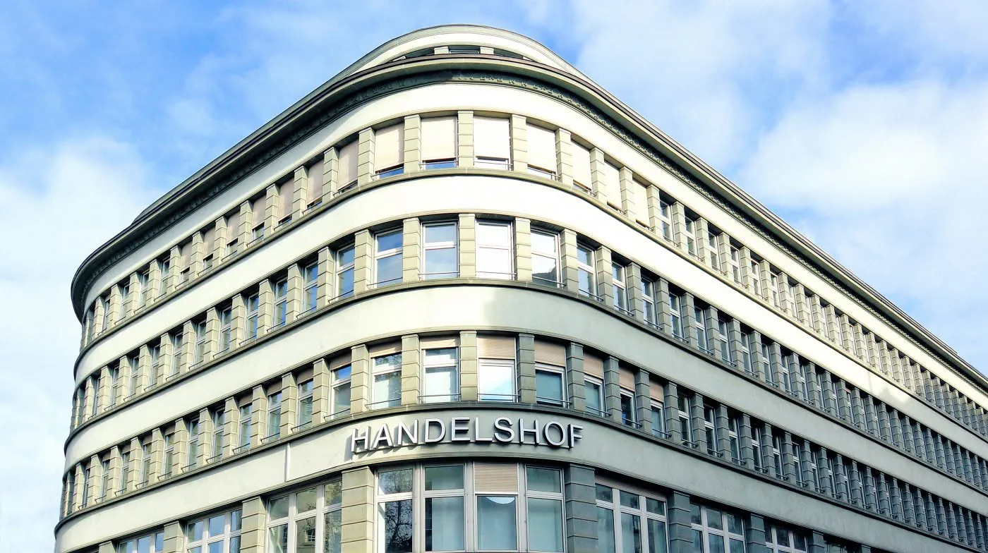 Our Zurich office: the Handelshof building at Uraniastrasse 35