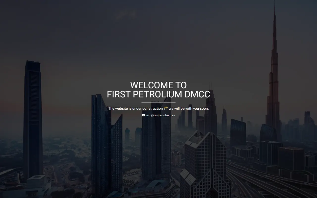 Website First Petrolium DMCC